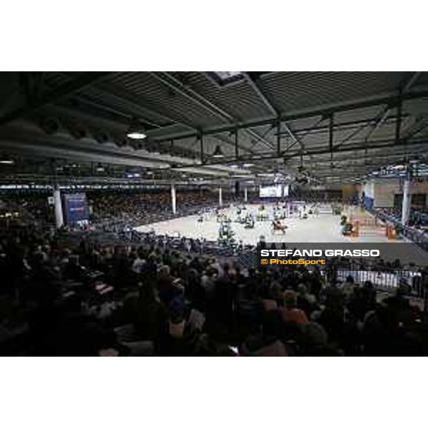 Jumping Verona of Verona - - Verona, Fieracavalli - 28 October 2018 - ph.Stefano Grasso/JV/Jumping Verona pano view grandstand