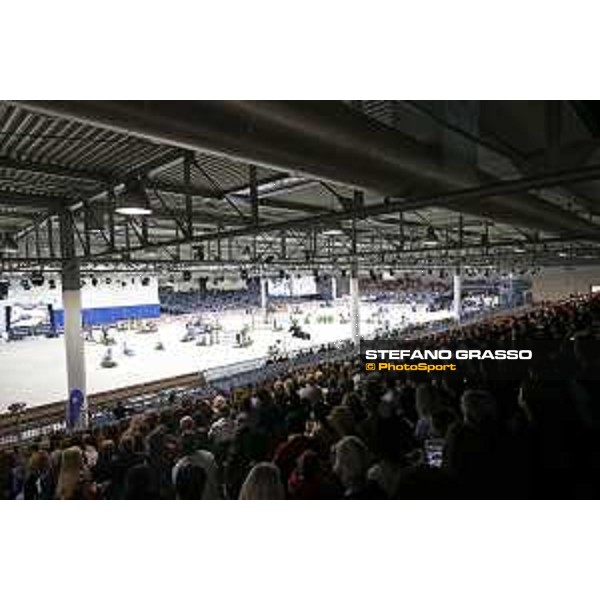 Jumping Verona of Verona - - Verona, Fieracavalli - 28 October 2018 - ph.Stefano Grasso/JV/Jumping Verona pano view grandstand