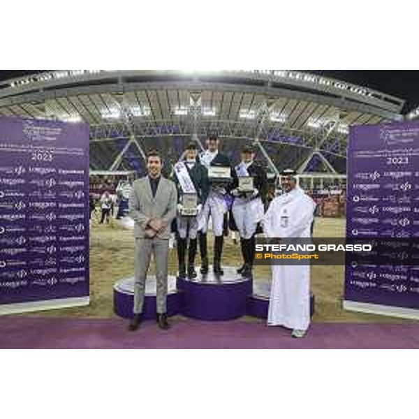 CHI AL SHAQAB 2023 - Doha, Al Shaqab 25/02/23 - ph.Stefano Grasso/CHI AL SHAQAB - CDI5GranPrix Prizegiving_CHI Al Shaqab_20230225_STEG4260.JPG