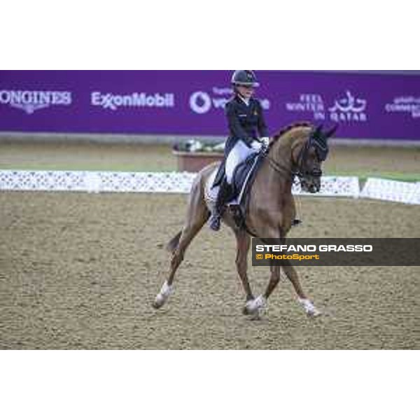 CHI AL SHAQAB 2023 - Doha, Al Shaqab 25/02/23 - ph.Stefano Grasso/CHI AL SHAQAB - Defalque Charlotte BEL Botticelli_CHI Al Shaqab_20230225_STEG2526.JPG