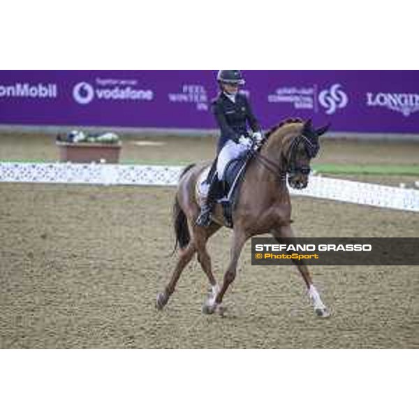 CHI AL SHAQAB 2023 - Doha, Al Shaqab 25/02/23 - ph.Stefano Grasso/CHI AL SHAQAB - Defalque Charlotte BEL Botticelli_CHI Al Shaqab_20230225_STEG2530.JPG