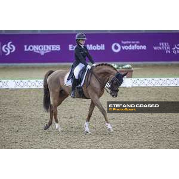 CHI AL SHAQAB 2023 - Doha, Al Shaqab 25/02/23 - ph.Stefano Grasso/CHI AL SHAQAB - Defalque Charlotte BEL Botticelli_CHI Al Shaqab_20230225_STEG2547.JPG
