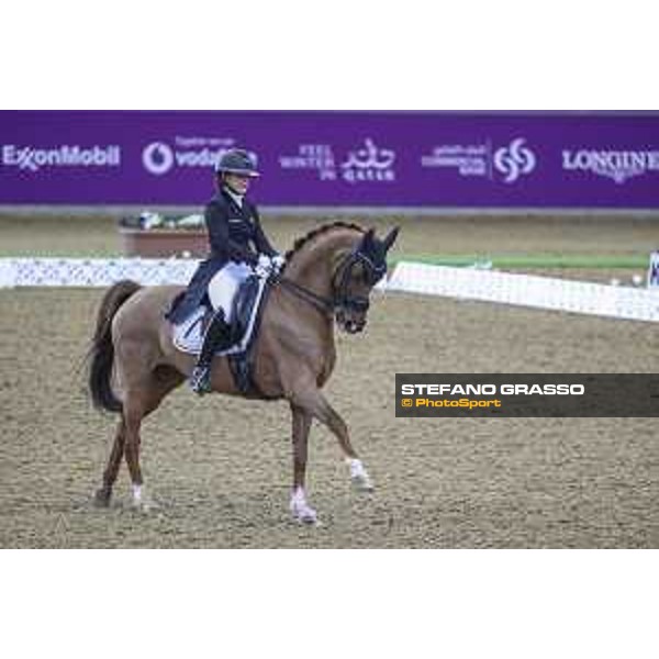 CHI AL SHAQAB 2023 - Doha, Al Shaqab 25/02/23 - ph.Stefano Grasso/CHI AL SHAQAB - Defalque Charlotte BEL Botticelli_CHI Al Shaqab_20230225_STEG2601.JPG