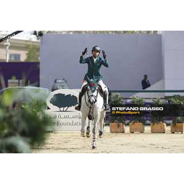 CHI AL SHAQAB 2023 - Doha, Al Shaqab 27/02/23 - ph.Stefano Grasso/CHI AL SHAQAB - Khaled Almobty KSA Equine America Spacecake_CSIO4 Al Shaqab_20230227_STEG6301.JPG