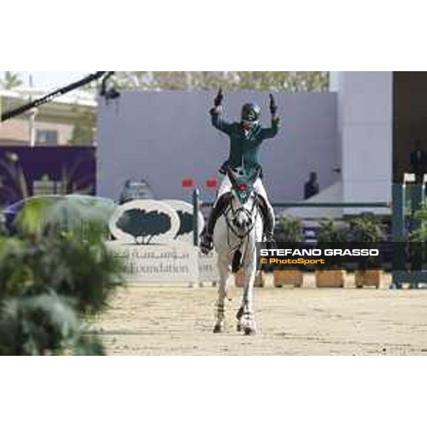 CHI AL SHAQAB 2023 - Doha, Al Shaqab 27/02/23 - ph.Stefano Grasso/CHI AL SHAQAB - Khaled Almobty KSA Equine America Spacecake_CSIO4 Al Shaqab_20230227_STEG6309.JPG