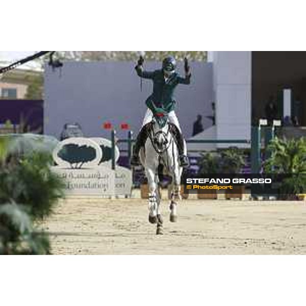 CHI AL SHAQAB 2023 - Doha, Al Shaqab 27/02/23 - ph.Stefano Grasso/CHI AL SHAQAB - Khaled Almobty KSA Equine America Spacecake_CSIO4 Al Shaqab_20230227_STEG6312.JPG