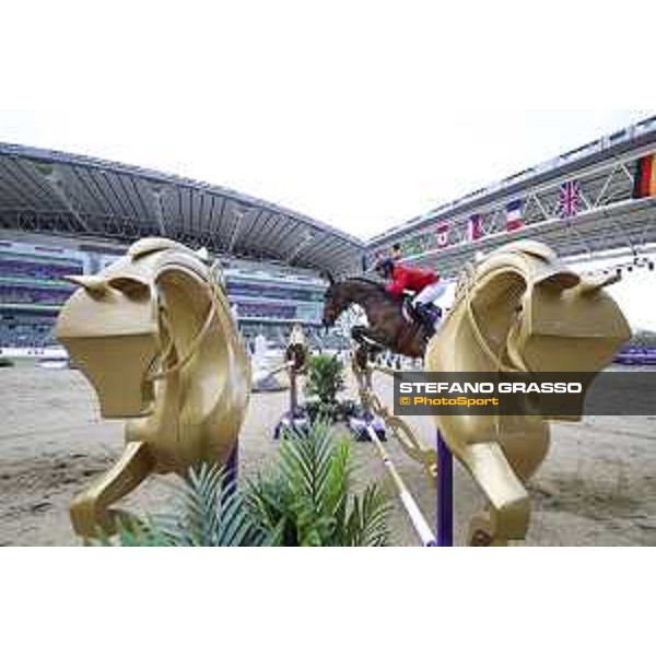 CHI AL SHAQAB 2023 - Doha, Al Shaqab 27/02/23 - ph.Stefano Grasso/CHI AL SHAQAB - Nayel Nassar EGY El Conde_CSIO4 Al Shaqab_20230227_01SG0205.JPG