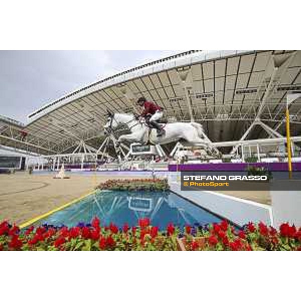 CHI AL SHAQAB 2023 - Doha, Al Shaqab 27/02/23 - ph.Stefano Grasso/CHI AL SHAQAB - Rashid Towaim Ali Al Marri QAT Concordess Nrw_CSIO4 Al Shaqab_20230227_01SG9859.JPG