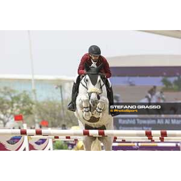 CHI AL SHAQAB 2023 - Doha, Al Shaqab 27/02/23 - ph.Stefano Grasso/CHI AL SHAQAB - Rashid Towaim Ali Al Marri QAT Concordess Nrw_CSIO4 Al Shaqab_20230227_STEG5689.JPG