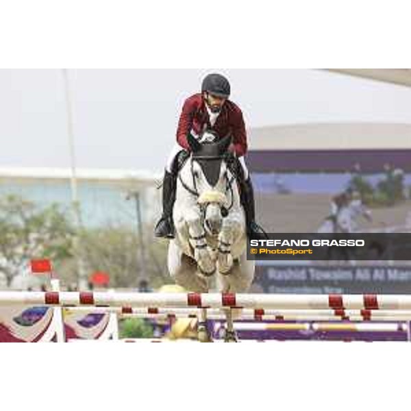 CHI AL SHAQAB 2023 - Doha, Al Shaqab 27/02/23 - ph.Stefano Grasso/CHI AL SHAQAB - Rashid Towaim Ali Al Marri QAT Concordess Nrw_CSIO4 Al Shaqab_20230227_STEG5690.JPG