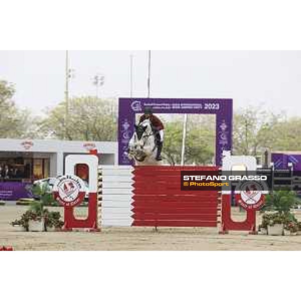 CHI AL SHAQAB 2023 - Doha, Al Shaqab 27/02/23 - ph.Stefano Grasso/CHI AL SHAQAB - Rashid Towaim Ali Al Marri QAT Concordess Nrw_CSIO4 Al Shaqab_20230227_STEG5697.JPG