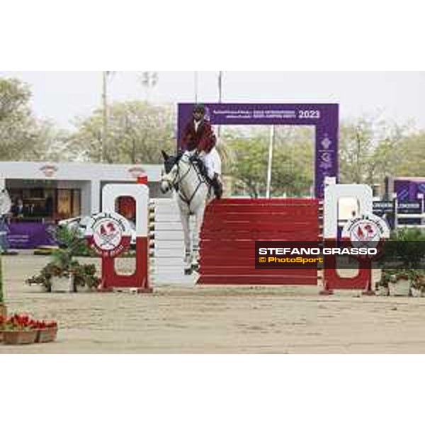 CHI AL SHAQAB 2023 - Doha, Al Shaqab 27/02/23 - ph.Stefano Grasso/CHI AL SHAQAB - Rashid Towaim Ali Al Marri QAT Concordess Nrw_CSIO4 Al Shaqab_20230227_STEG5702.JPG