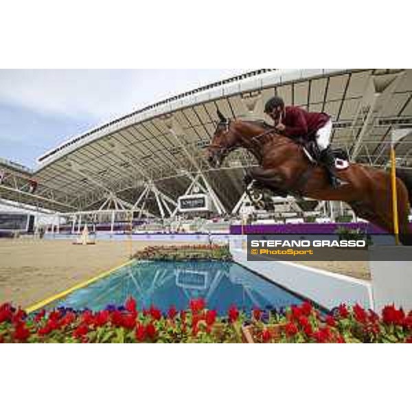 CHI AL SHAQAB 2023 - Doha, Al Shaqab 27/02/23 - ph.Stefano Grasso/CHI AL SHAQAB - Saeed Nasser S. A Al Qadi QAT Incredible W_CSIO4 Al Shaqab_20230227_01SG9774.JPG