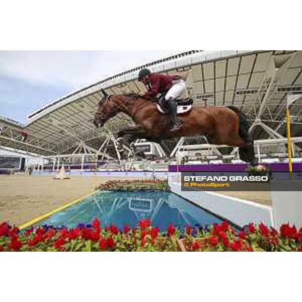 CHI AL SHAQAB 2023 - Doha, Al Shaqab 27/02/23 - ph.Stefano Grasso/CHI AL SHAQAB - Saeed Nasser S. A Al Qadi QAT Incredible W_CSIO4 Al Shaqab_20230227_01SG9776.JPG
