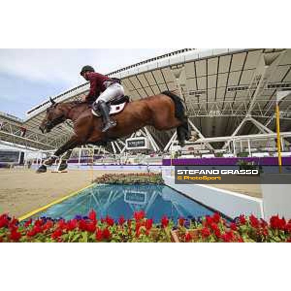 CHI AL SHAQAB 2023 - Doha, Al Shaqab 27/02/23 - ph.Stefano Grasso/CHI AL SHAQAB - Saeed Nasser S. A Al Qadi QAT Incredible W_CSIO4 Al Shaqab_20230227_01SG9778.JPG