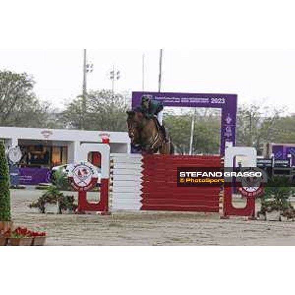 CHI AL SHAQAB 2023 - Doha, Al Shaqab 27/02/23 - ph.Stefano Grasso/CHI AL SHAQAB - Abdeslam Bennani Smires MAR Davino Q_CSIO4 Al Shaqab_20230227_STEG5997.JPG