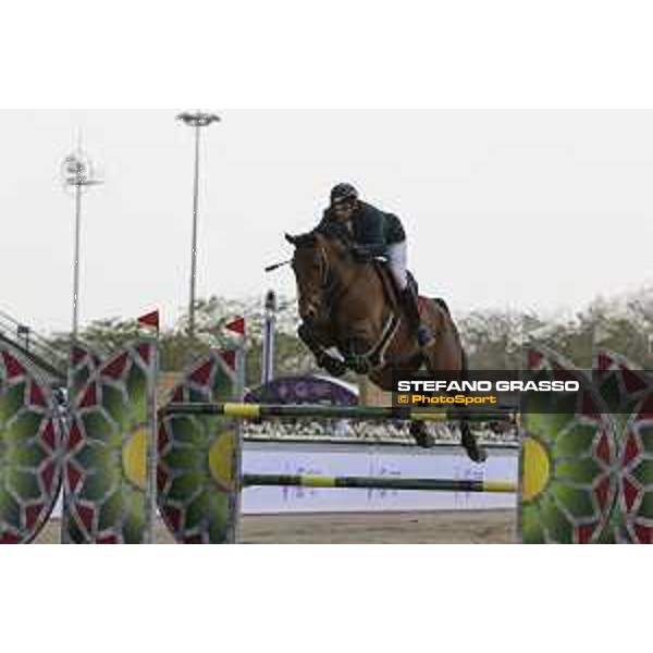 CHI AL SHAQAB 2023 - Doha, Al Shaqab 27/02/23 - ph.Stefano Grasso/CHI AL SHAQAB - Abdeslam Bennani Smires MAR Davino Q_CSIO4 Al Shaqab_20230227_STEG6004.JPG