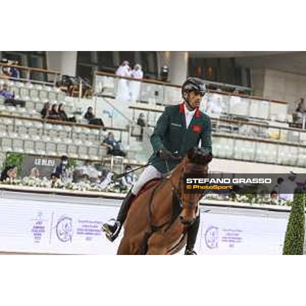 CHI AL SHAQAB 2023 - Doha, Al Shaqab 27/02/23 - ph.Stefano Grasso/CHI AL SHAQAB - Abdeslam Bennani Smires MAR Davino Q_CSIO4 Al Shaqab_20230227_STEG6011.JPG