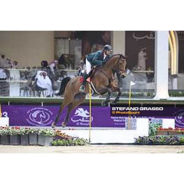 CHI AL SHAQAB 2023 - Doha, Al Shaqab 27/02/23 - ph.Stefano Grasso/CHI AL SHAQAB - Abdeslam Bennani Smires MAR Davino Q_CSIO4 Al Shaqab_20230227_STEG6707.JPG