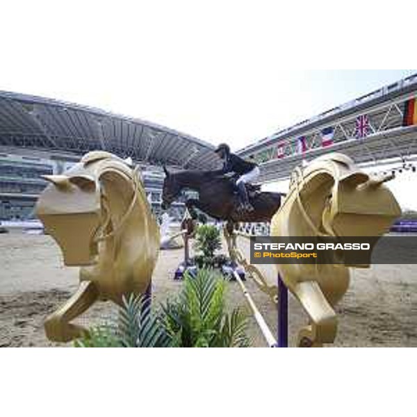 CHI AL SHAQAB 2023 - Doha, Al Shaqab 27/02/23 - ph.Stefano Grasso/CHI AL SHAQAB - Abdullah Humaid Al Muhairi UAE Chacolu_CSIO4 Al Shaqab_20230227_01SG0141.JPG