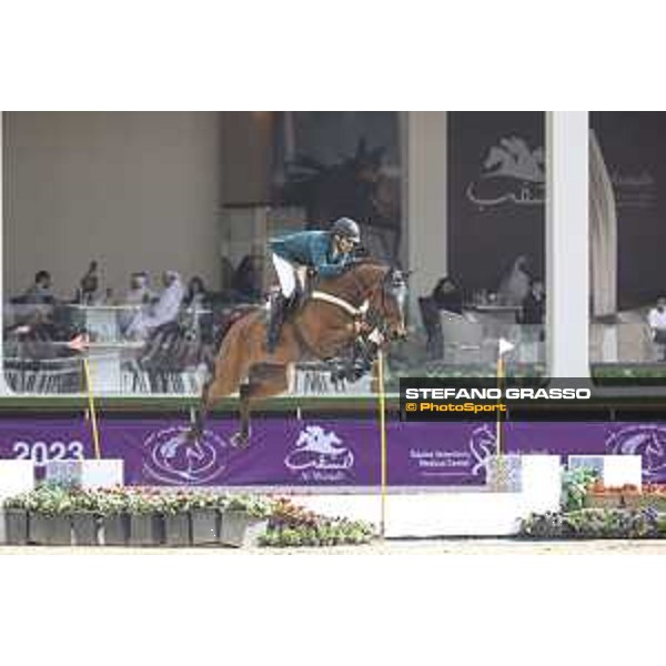 CHI AL SHAQAB 2023 - Doha, Al Shaqab 27/02/23 - ph.Stefano Grasso/CHI AL SHAQAB - Abdulrahman Alrajhi KSA Babalou_CSIO4 Al Shaqab_20230227_STEG6087.JPG