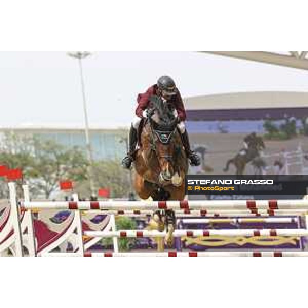 CHI AL SHAQAB 2023 - Doha, Al Shaqab 27/02/23 - ph.Stefano Grasso/CHI AL SHAQAB - Bassem Mohammed QAT Caletto Cabana_CSIO4 Al Shaqab_20230227_STEG5819.JPG