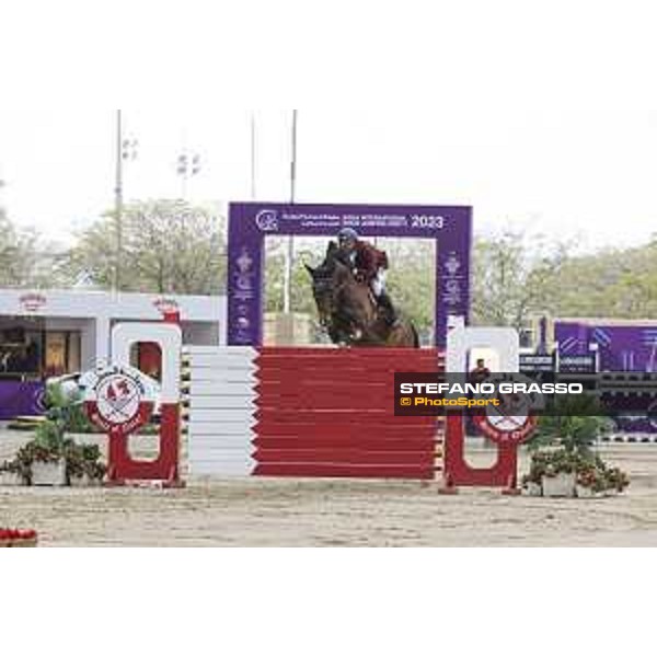 CHI AL SHAQAB 2023 - Doha, Al Shaqab 27/02/23 - ph.Stefano Grasso/CHI AL SHAQAB - Bassem Mohammed QAT Caletto Cabana_CSIO4 Al Shaqab_20230227_STEG5830.JPG