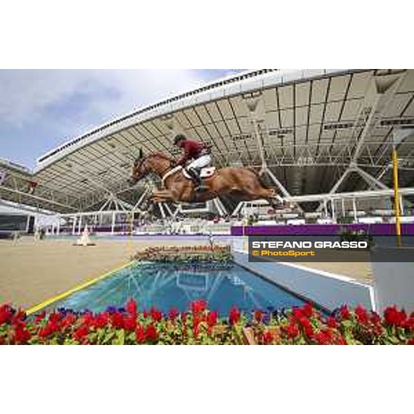 CHI AL SHAQAB 2023 - Doha, Al Shaqab 27/02/23 - ph.Stefano Grasso/CHI AL SHAQAB - Hamad Nasser Al Qadi QAT Sirocco_CSIO4 Al Shaqab_20230227_01SG9718.JPG