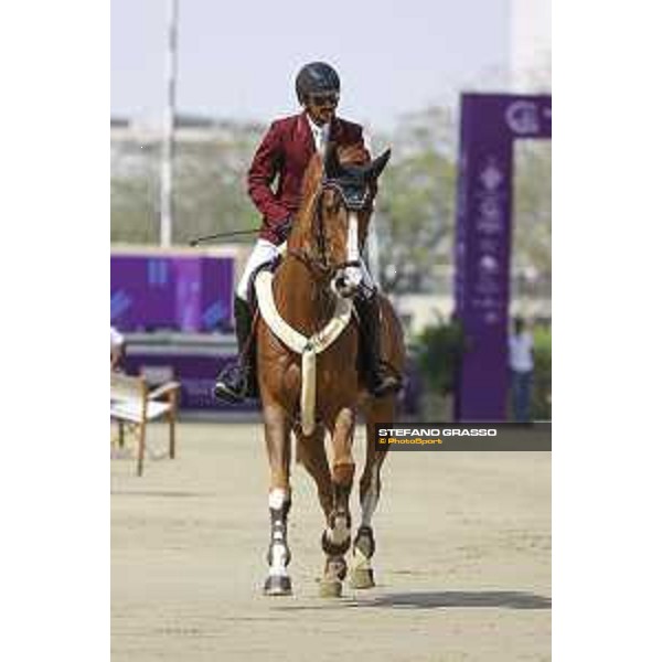 CHI AL SHAQAB 2023 - Doha, Al Shaqab 27/02/23 - ph.Stefano Grasso/CHI AL SHAQAB - Hamad Nasser Al Qadi QAT Sirocco_CSIO4 Al Shaqab_20230227_STEG5404.JPG