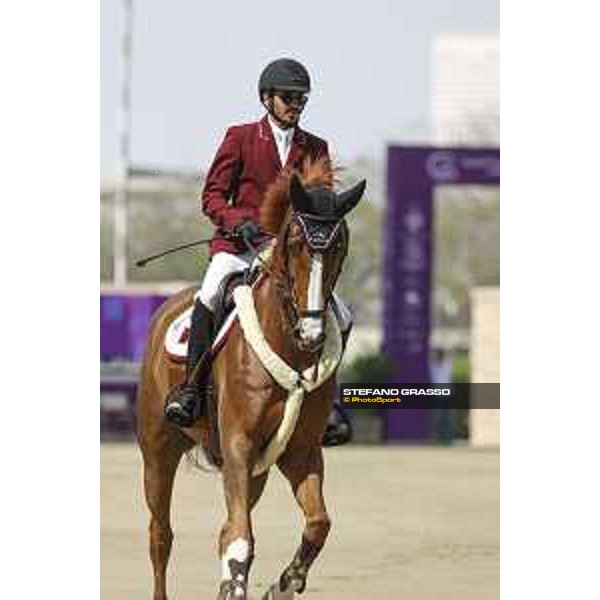 CHI AL SHAQAB 2023 - Doha, Al Shaqab 27/02/23 - ph.Stefano Grasso/CHI AL SHAQAB - Hamad Nasser Al Qadi QAT Sirocco_CSIO4 Al Shaqab_20230227_STEG5407.JPG