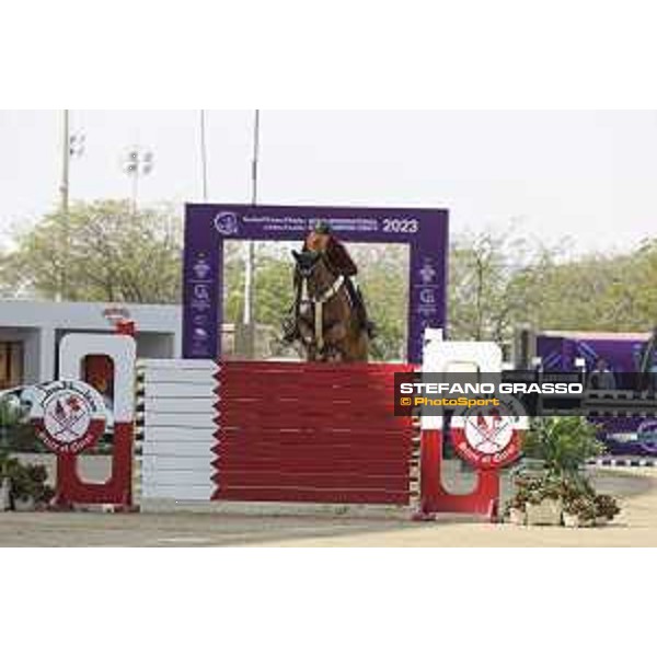 CHI AL SHAQAB 2023 - Doha, Al Shaqab 27/02/23 - ph.Stefano Grasso/CHI AL SHAQAB - Hamad Nasser Al Qadi QAT Sirocco_CSIO4 Al Shaqab_20230227_STEG5418.JPG