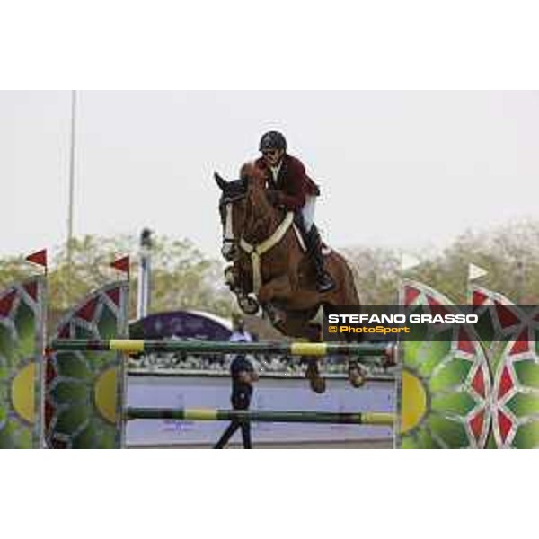 CHI AL SHAQAB 2023 - Doha, Al Shaqab 27/02/23 - ph.Stefano Grasso/CHI AL SHAQAB - Hamad Nasser Al Qadi QAT Sirocco_CSIO4 Al Shaqab_20230227_STEG5425.JPG