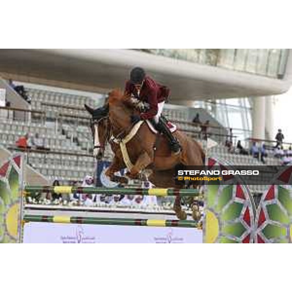 CHI AL SHAQAB 2023 - Doha, Al Shaqab 27/02/23 - ph.Stefano Grasso/CHI AL SHAQAB - Hamad Nasser Al Qadi QAT Sirocco_CSIO4 Al Shaqab_20230227_STEG5428.JPG