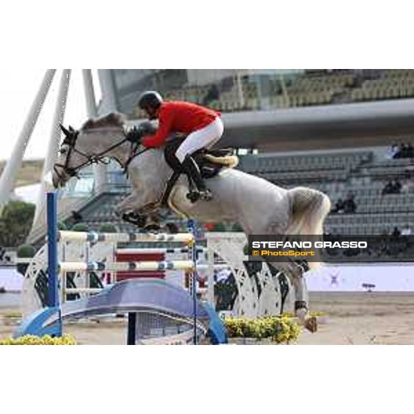 CHI AL SHAQAB 2023 - Doha, Al Shaqab 27/02/23 - ph.Stefano Grasso/CHI AL SHAQAB - Ibrahim Hani Bisharat JOR Happyness_CSIO4 Al Shaqab_20230227_STEG6545.JPG