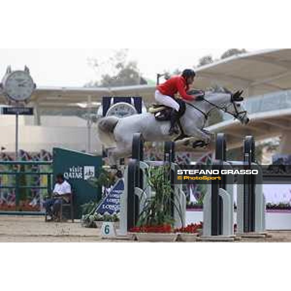 CHI AL SHAQAB 2023 - Doha, Al Shaqab 27/02/23 - ph.Stefano Grasso/CHI AL SHAQAB - Ibrahim Hani Bisharat JOR Happyness_CSIO4 Al Shaqab_20230227_STEG6551.JPG