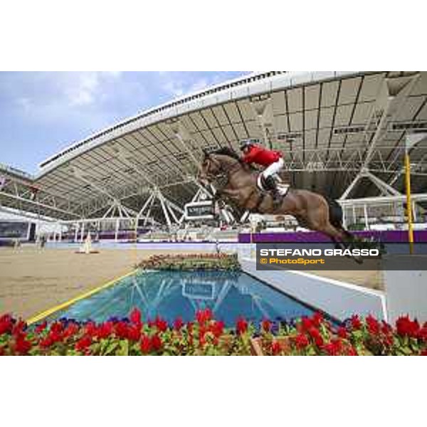 CHI AL SHAQAB 2023 - Doha, Al Shaqab 27/02/23 - ph.Stefano Grasso/CHI AL SHAQAB - Karim Elzoghby EGY Zandigo_CSIO4 Al Shaqab_20230227_01SG9741.JPG