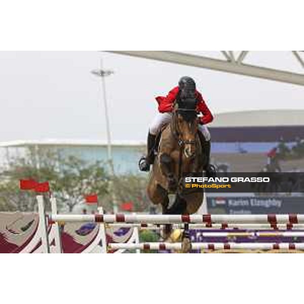 CHI AL SHAQAB 2023 - Doha, Al Shaqab 27/02/23 - ph.Stefano Grasso/CHI AL SHAQAB - Karim Elzoghby EGY Zandigo_CSIO4 Al Shaqab_20230227_STEG5498.JPG