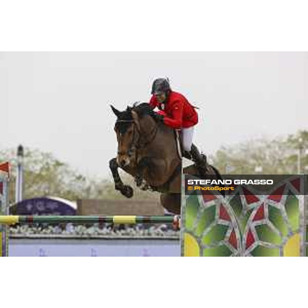 CHI AL SHAQAB 2023 - Doha, Al Shaqab 27/02/23 - ph.Stefano Grasso/CHI AL SHAQAB - Karim Elzoghby EGY Zandigo_CSIO4 Al Shaqab_20230227_STEG5516.JPG