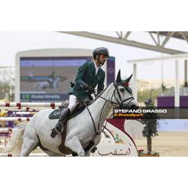 CHI AL SHAQAB 2023 - Doha, Al Shaqab 27/02/23 - ph.Stefano Grasso/CHI AL SHAQAB - Khaled Almobty KSA Equine America Spacecake_CSIO4 Al Shaqab_20230227_STEG5577.JPG