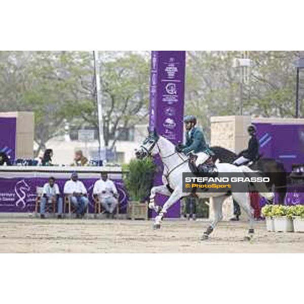 CHI AL SHAQAB 2023 - Doha, Al Shaqab 27/02/23 - ph.Stefano Grasso/CHI AL SHAQAB - Khaled Almobty KSA Equine America Spacecake_CSIO4 Al Shaqab_20230227_STEG5578.JPG