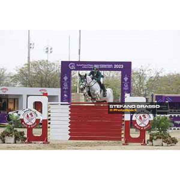 CHI AL SHAQAB 2023 - Doha, Al Shaqab 27/02/23 - ph.Stefano Grasso/CHI AL SHAQAB - Khaled Almobty KSA Equine America Spacecake_CSIO4 Al Shaqab_20230227_STEG5582.JPG