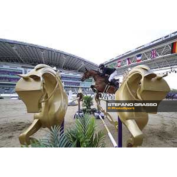 CHI AL SHAQAB 2023 - Doha, Al Shaqab 27/02/23 - ph.Stefano Grasso/CHI AL SHAQAB - Mohammed Ghanem Al Hajri UAE G\'s Fabian_CSIO4 Al Shaqab_20230227_SG0239.JPG