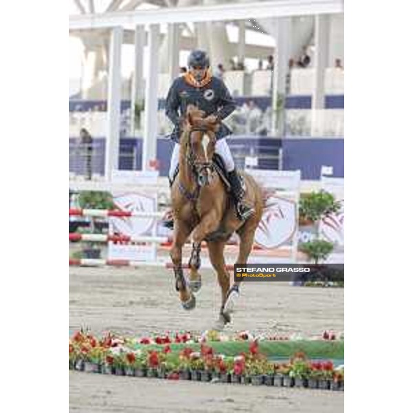 LGCT of DOHA 2023 - Doha, Al Shaqab 03/03/23 - ph.Stefano Grasso/LGCT-GCL - LGCT Doha_03-155_Karaevli Omer TUR Policeman_20230303_STEG3386.jpg