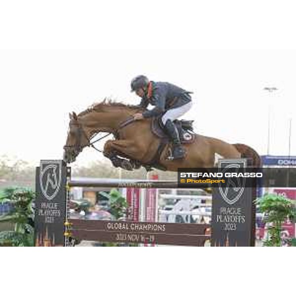 LGCT of DOHA 2023 - Doha, Al Shaqab 03/03/23 - ph.Stefano Grasso/LGCT-GCL - LGCT Doha_03-155_Karaevli Omer TUR Policeman_20230303_STEG3404.jpg