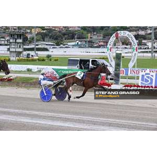 74° Gran Premio Lotteria di Agnano Usain Toll - V.P.Dell’Annunziata winner of 1st heat Gran Premio Lotteria di Agnano Napoli, Agnano 01/05/2023 ph.Stefano Grasso/Ippodromi di Agnano