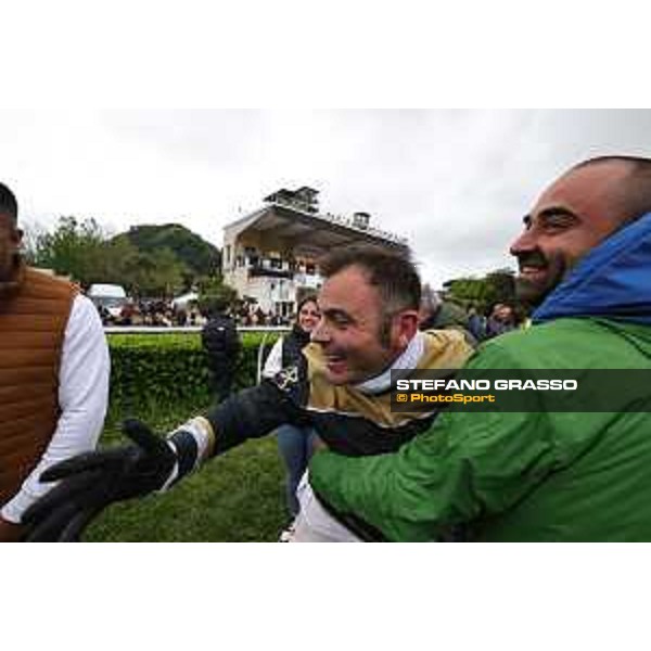74° Gran Premio Lotteria di Agnano Vernissage Grif - Alessandro Gocciadoro winners of 74° Gran Premio Lotteria di Agnano Napoli, Agnano 01/05/2023 ph.Stefano Grasso/Ippodromi di Agnano