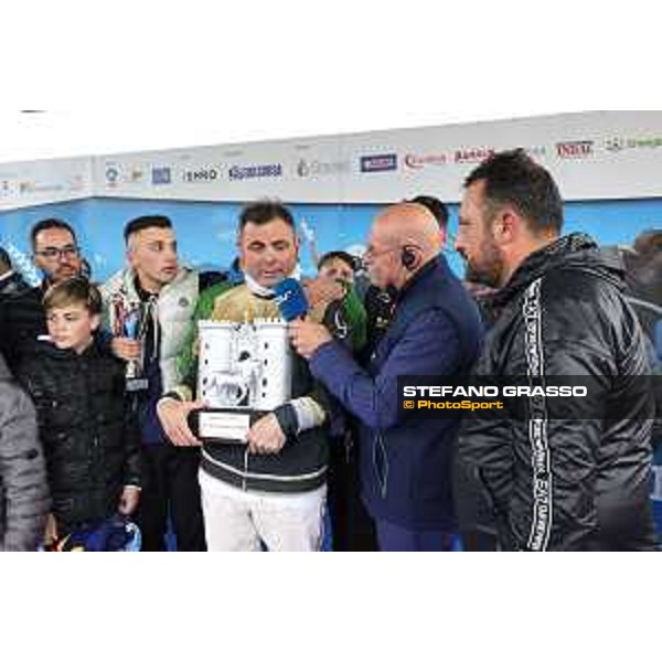 74° Gran Premio Lotteria di Agnano Vernissage Grif - Alessandro Gocciadoro winners of 74° Gran Premio Lotteria di Agnano Napoli, Agnano 01/05/2023 ph.Stefano Grasso/Ippodromi di Agnano