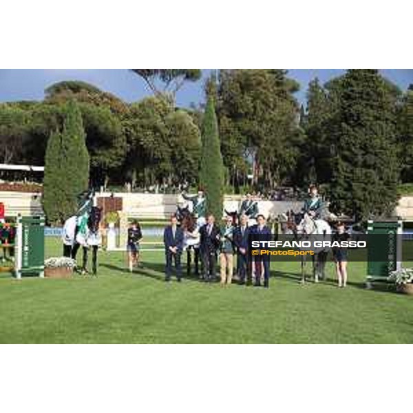 CSIO Piazza di Siena of Roma - - Roma, Villa Borghese - 26 May 2023 - ph.Stefano Grasso/Loro Piana Team Ireland wins the Nations Cup Intesa SanPaolo