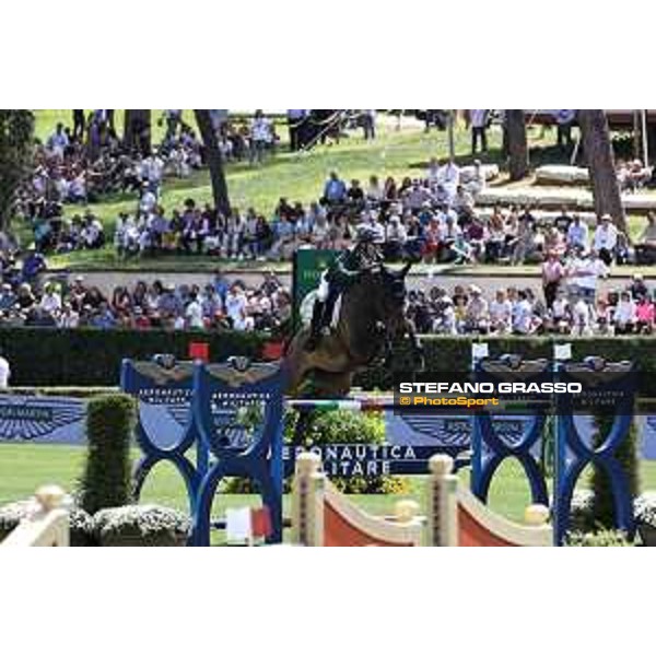 CSIO Piazza di Siena of Roma - - Roma, Villa Borghese - 26 May 2023 - ph.Stefano Grasso/Loro Piana Michael Pender from IRL on Hhs Calais