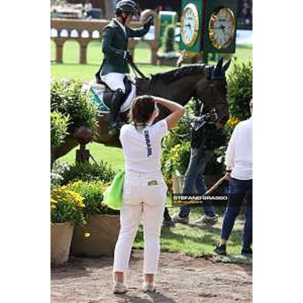 CSIO Piazza di Siena of Roma - - Roma, Villa Borghese - 26 May 2023 - ph.Stefano Grasso/Loro Piana Michael Pender from IRL on Hhs Calais